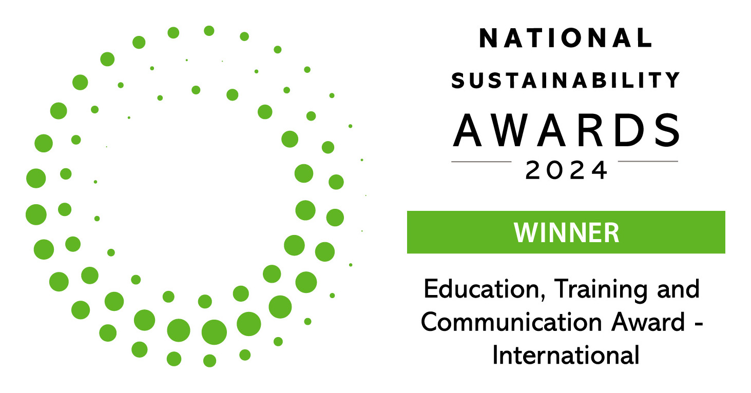 NationalSustainabilityAwards2024-WINNER-Education, Training and Communication Award - International