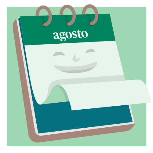 Agosto Calendar