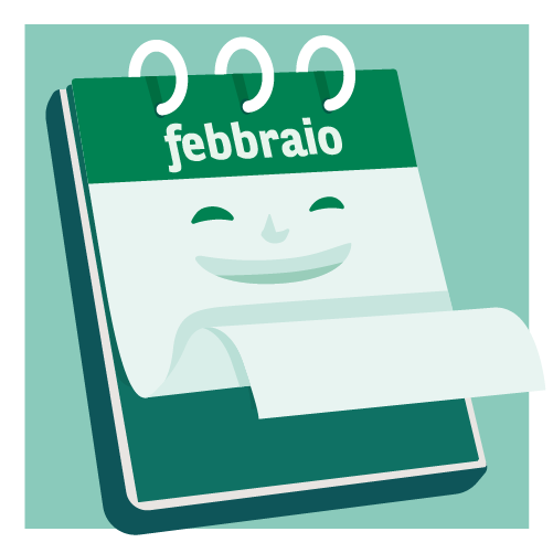 febbraio Calendar