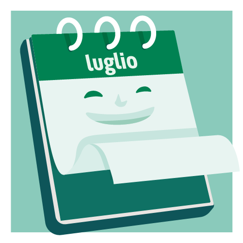 luglio Calendar